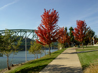 Upper level of Riverfront Park