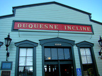 The Duquesne Incline station on Mt. Washington
