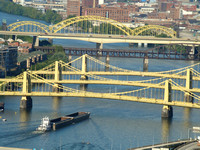 Barge on the Allegheny River